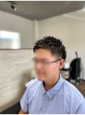 ツーブロックショート！