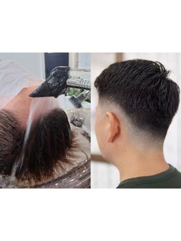 プロが仕上げる男前度アップ！上質な顔そり＆眉カット◎バランスを見極めたプロの眉カットもお任せ下さい。