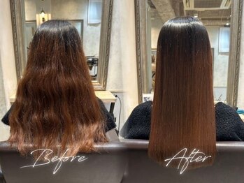 ルティア 池袋(Lutia)の写真/【独自開発・髪質改善ヘアエステ】[商標登録済]本格こだわりヘアケアにリピーター続出♪ツルサラ美髪に♪