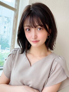 ウシワカマル ミライ(USHIWAKAMARU MIRAI) 切りっぱなしボブ/外ハネボブ