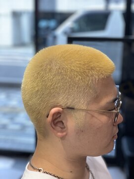 バーバーブロス(BAR BER bro's) 金髪ボウズ！！