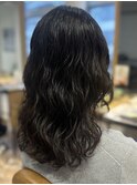 上からしっかり長持ちパーマ♪