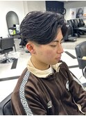 フェザーショート/フェザーパーマ/ニュアンスパーマ/韓国