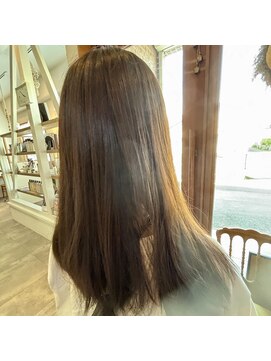 ヘアーカラー カフェ 霧島中央店(CAFE) オリーブベージュ