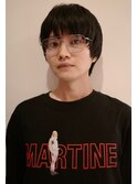 ウルフスパイキーショートメンズボブメンズミディアム