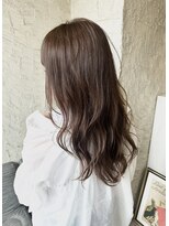 ペネロープ(Penelope)&nbsp;新宿/ロングレイヤー/透明感カラー/ピンクベージュ