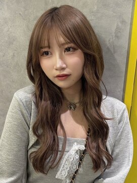 ベレーザ 渋谷(BELEZA) 15243暗髪ミルクティーベージュオリーブカラーワンホンレイヤー