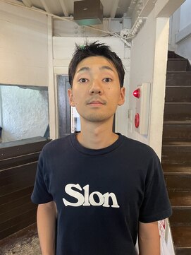 ビーバイエイトジェンツ(Bee by EIGHT GENTS) サーフカール/スパイキーショート/ブルーブラック/心斎橋