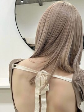 ラキング ギンザ トウキョウ(LAKING GINZA) くびれヘア/アプリコットオレンジ/夏/ハイライトカラー[銀座駅]