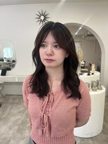 デビュー ヘアーメイク&nbsp;くびれヘア/アプリコットオレンジ/夏のヘアアレンジ/宜野湾