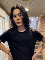 マイロ(mailo)&nbsp;メンズミディアムグランジパーマ