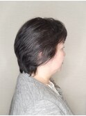 40代50代60代×ショートレイヤー×イノアカラー