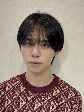 コンマ(,) シースルーマッシュ×ナチュラルブラック