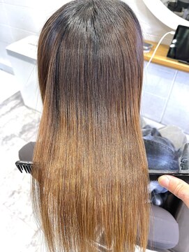 【自分史上一番☆】髪質改善縮毛矯正