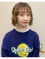 ヨーク(yoke) レイヤーボブ/ボブパーマ/ハイトーン