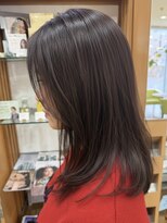 プランタンアヴェダ(printemps AVEDA)&nbsp;透明感とツヤの両立　大人可愛いサンドピンクカラー