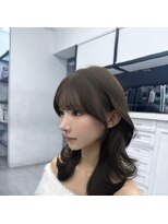 アマトウキョウ 表参道(AMA TOKYO)&nbsp;レイヤーカット 韓国ヘア 顔周りカット高島大登