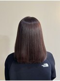 白髪ぼかし×ヴェールレッド