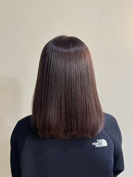 コル 市川(cor) 白髪ぼかし×ヴェールレッド