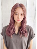 ヘアーメイク リアン 城陽店(Hair Make REAN)&nbsp;ピンクベージュカラー