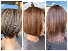 【白髪ぼかしの達人】「隠す」から「魅せる」へ。立体感と透明感を生むハイライトで白髪の悩みから解放