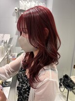 ヴァイス 吉祥寺(VAICE)&nbsp;ブリーチなしダブルカラー　ボルドーカラー