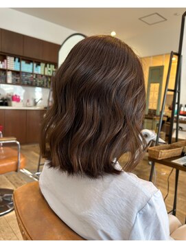 セットアップ 岡山北長瀬店(SET-UP) 巻き髪ボブ
