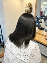 ルナバイルヴェール(LUNA by LeVert) 髪質改善縮毛矯正×オリーブグレージュ