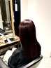 【初回限定】艶髪へ♪髪質改善カラー&トリートメント ¥9900