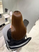 レックス アオヤマ(RexAOYAMA)&nbsp;艶キャメルブラウンの美髪ロング