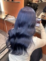 ミヴィ(MIVY)&nbsp;色落ちがグレーになるブルーラベンダー☆