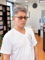 カルムンド バイ トコヘイ(CALMUNDO by TOKOHEI)&nbsp;シルバーカラー×大人メンズショート