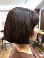 ヘアーサロン ラフリジー(Loufreasy)&nbsp;大人の艶感ボブ×まとまりシルエット
