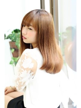美容室 パルス 静岡鷹匠店(PALS) うるつやナチュラルストレート☆大人かわいいセミディ