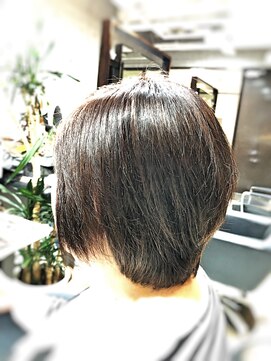 キャン 温品店(CAN) 【CAN】大人女子におすすめ!前下がりグラデーションボブ