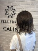 透明感アッシュベージュ