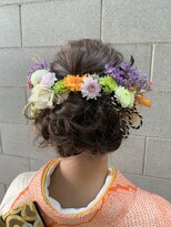 レシェル 伊勢店(RECIEL)&nbsp;【RECIEL伊勢 結城】成人式卒業式ヘアアレンジ