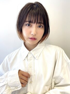 レトン 銀座(leton) 裾カラー/テラコッタ/ミニウルフ/くすみブルー[東銀座/銀座]