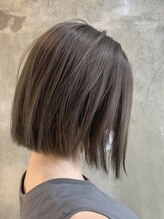 ノエル ヘアー アトリエ(Noele hair atelier) 『Noele』切りっぱなし×ミニボブ☆