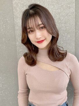 ロンドフルール 大宮東口(Lond fleur) くびれヘアで韓国女優さんの様なヘアスタイルに