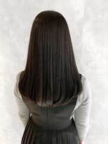 アイディール 心斎橋店(:ideal) 20代30代ダメージレスしっかりくせ毛を伸ばす縮毛矯正×白髪染め