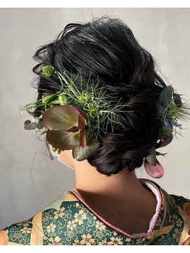 ウィロウ(WILLOW) 2022卒業式/ hairmakeWILLOW　アップヘア01