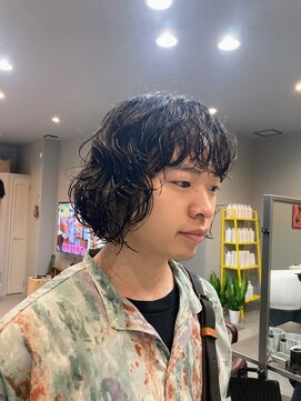 ダニーコウベ(Danny kobe) メンズウェットパーマ