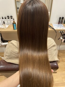 ヴィンス(vince) ハニーベージュ/髪質改善カラー／ブリーチ無し