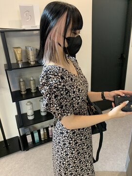 ペレ 渋谷(PELE) Y143_ ピンクカラー × インナーカラー