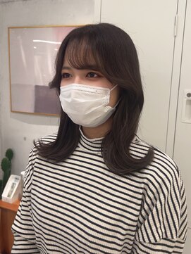 ローウェ 渋谷(Louwe) くびれヘア×グレージュ【Louwe 渋谷 mitsuki】