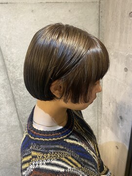 アイフィ(iFY) 【iFY 大川】ミニボブ×ハイライトカラー
