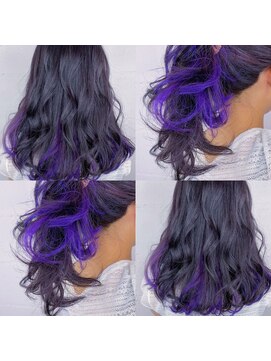 キジ(KIJI) ★ブルーバイオレット×インナーカラー★