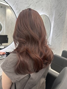 ドットモーダ  町田店(dot. mooda) 【艶カラー×顔周りカット】韓国/韓国ヘア/町田/町田駅/学割