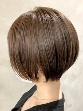 ミモザ(Mimosa) 《Mimosa》シナモンベージュ／ショートボブ